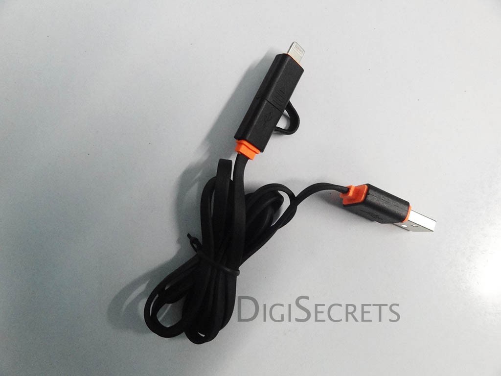 Olixar Non-Tangle Micro USB Lightning Cable