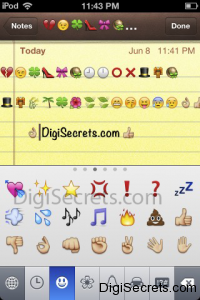 Emoji iOS 5 Keyboard