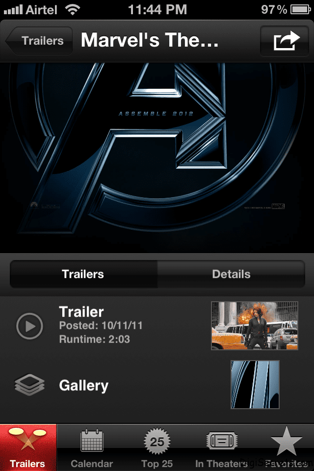 itunes trailers