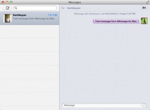 iMessage For Mac