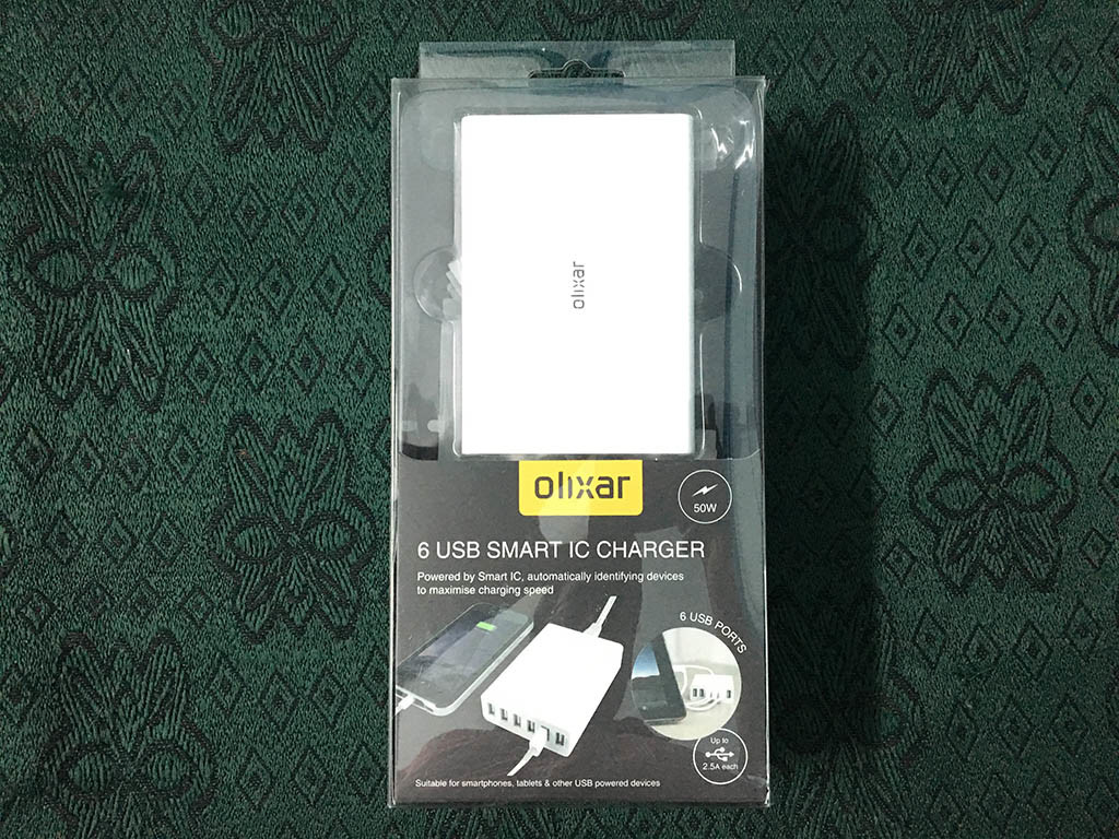 Olixar 6 USB Smart IC Charger 1